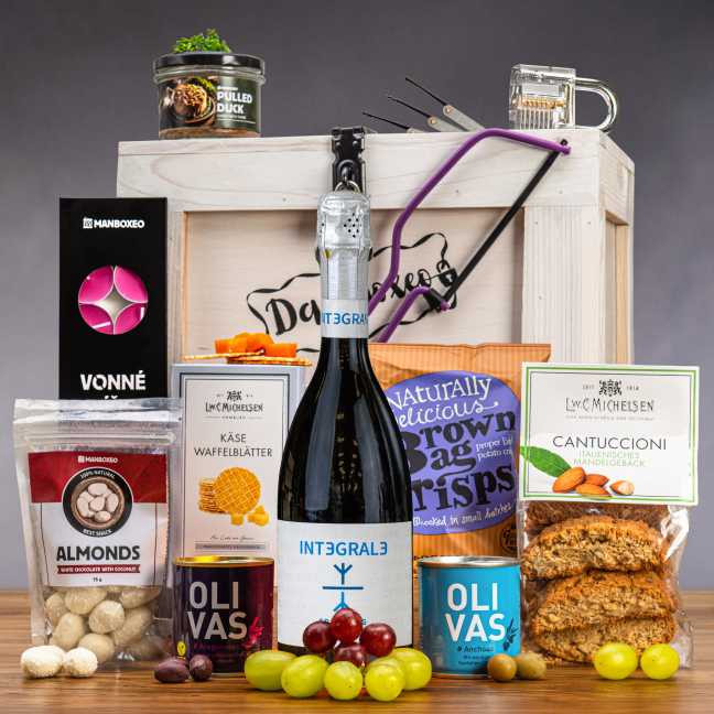 Truhla s proseccem s 0% alkoholu