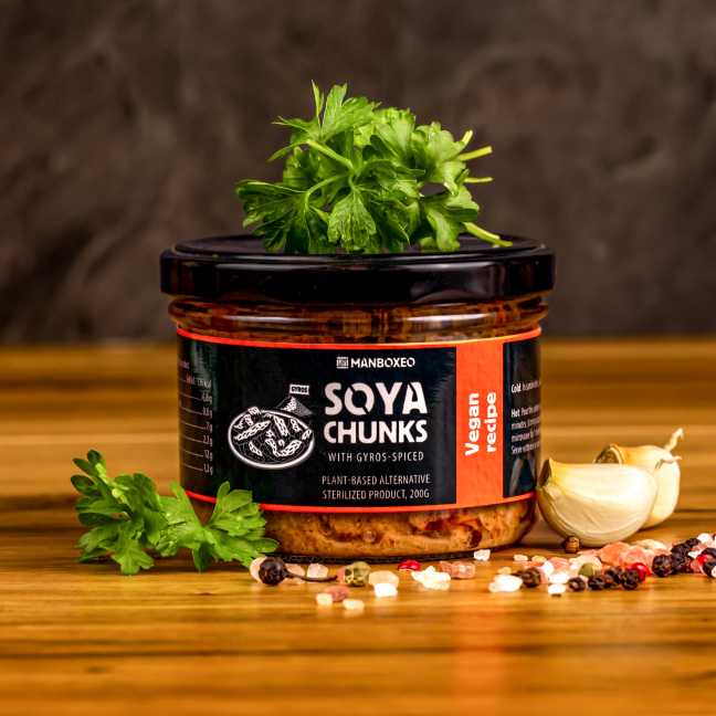 Sojové výpečky s příchutí gyros 200g
