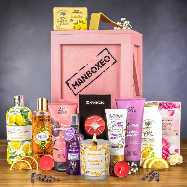 Bedna s luxusní kosmetikou MIX