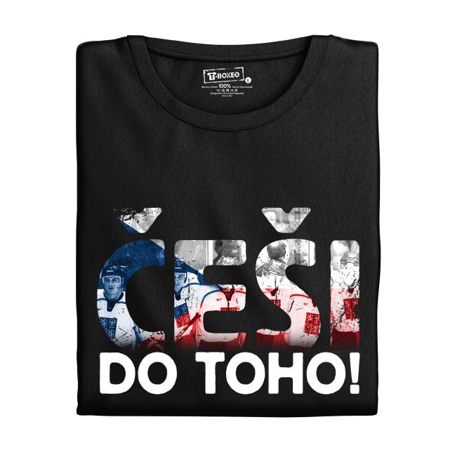 Dámské tričko s potiskem “Češi, do toho”