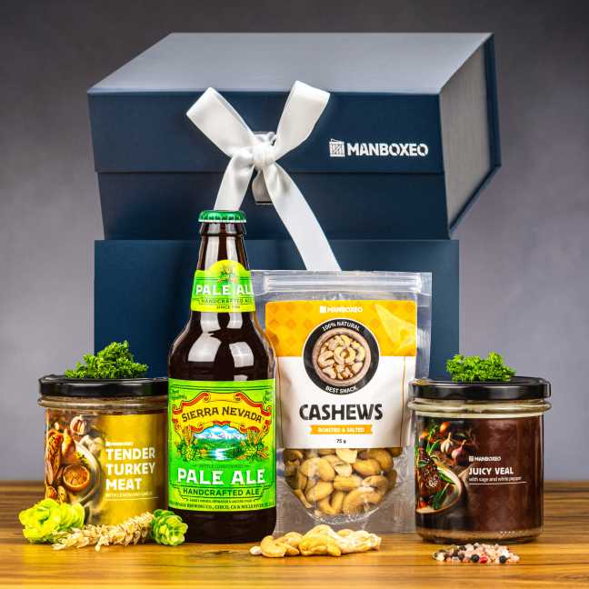 Valentýnské giftboxeo - Pivo & Maso