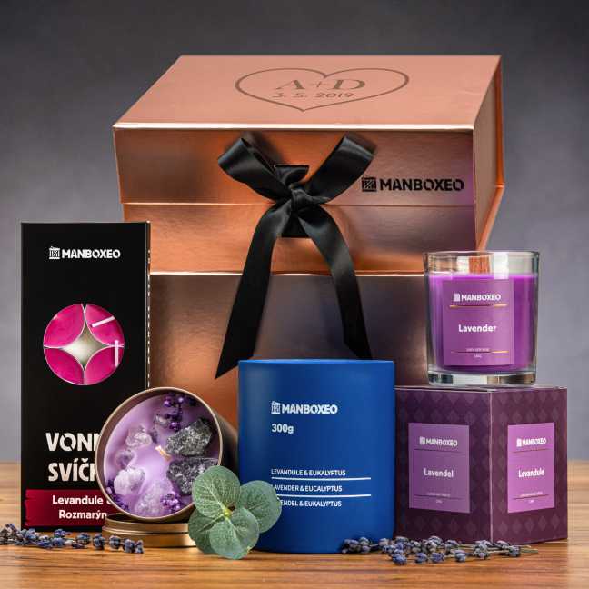Giftboxeo pro ženy - květinové vůně levandule