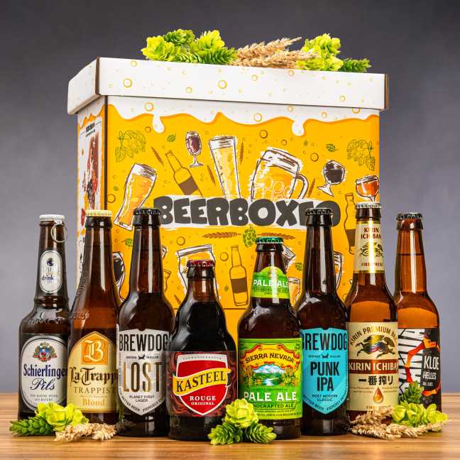 Beerboxeo dárkové balení - Plné pivních speciálů