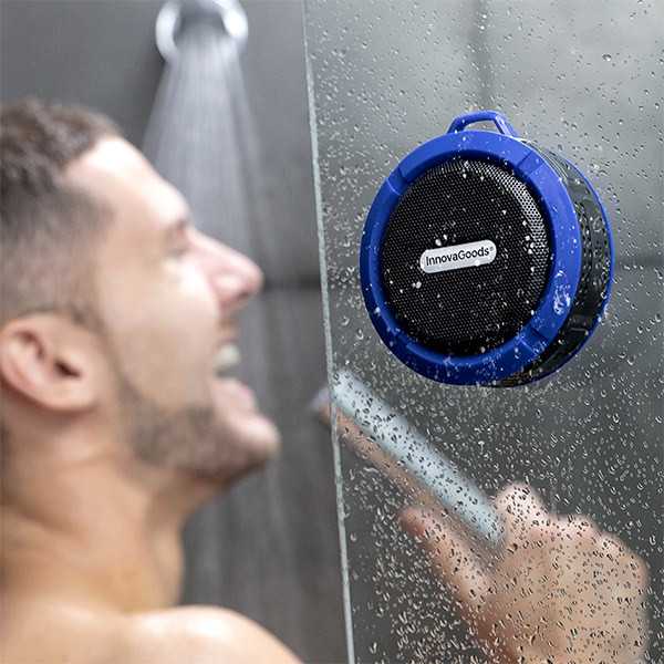Přísavný voděodolný mini reproduktor
