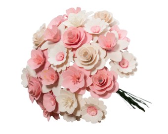 Dřevěné vonící kytice