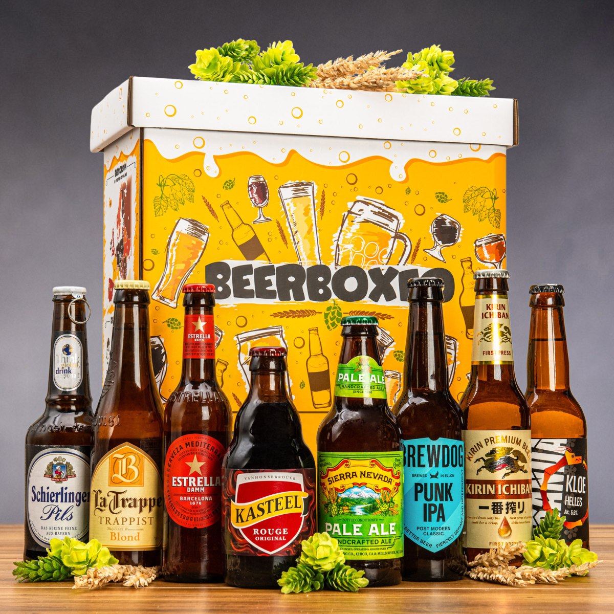 Beerboxeo dárkové balení - Plné pivních speciálů | Dárek pro muže, pivaře, milovníky piva, tátu, dědu | vtipný pivní dárek k narozeninám, vánocům | vá