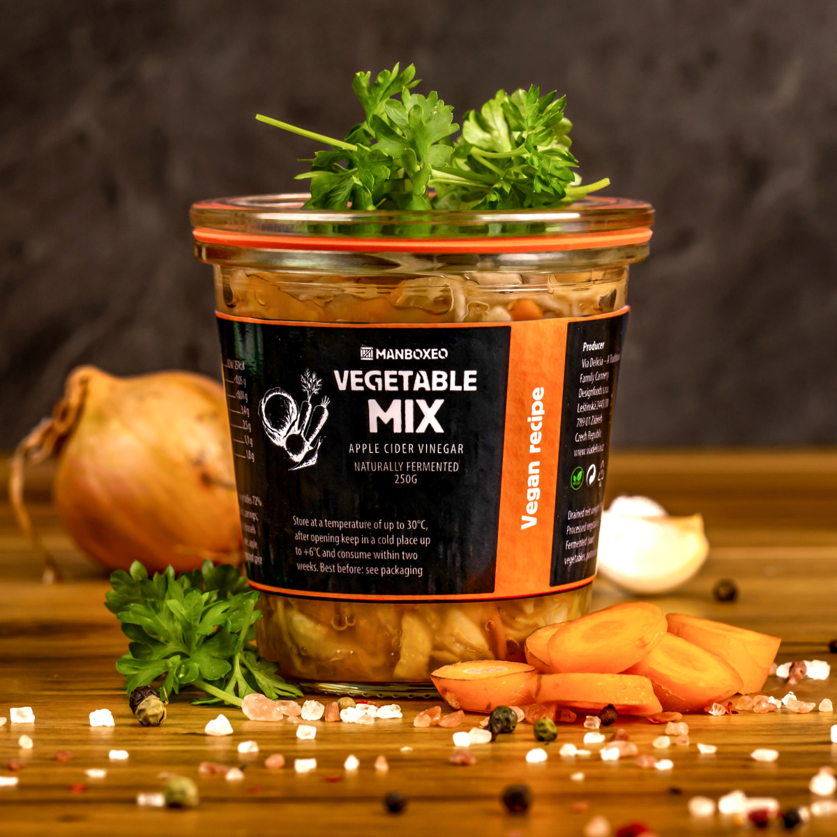 Přírodně prokvašený mix zeleniny