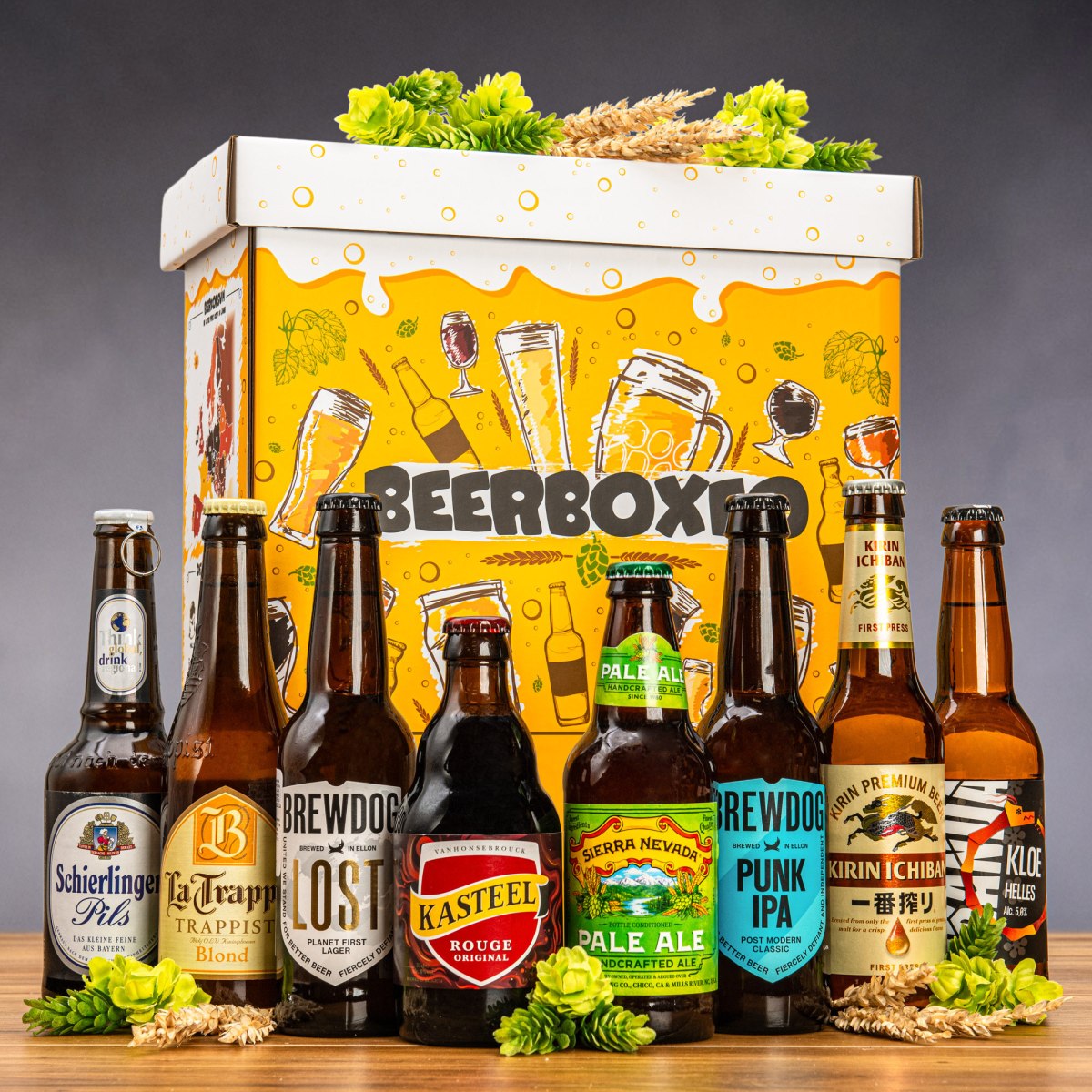 Beerboxeo dárkové balení - Plné pivních speciálů | Dárek pro muže, pivaře, milovníky piva, tátu, dědu | vtipný pivní dárek k narozeninám, vánocům | vá