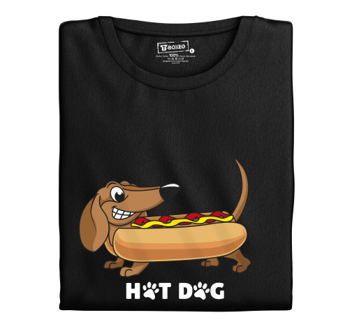 Levně Dámské tričko s potiskem “Hot Dog”