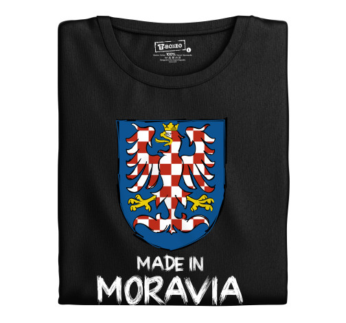 Levně Dámské tričko s potiskem “Made in Moravia”