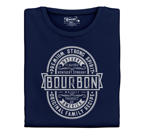 Levně Pánské tričko s potiskem “Bourbon"