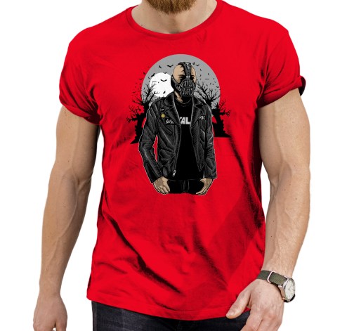 Levně Pánské tričko s potiskem “Bane za úplňku"