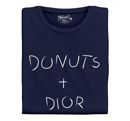Levně Dámské tričko s potiskem “Donuts + Dior”