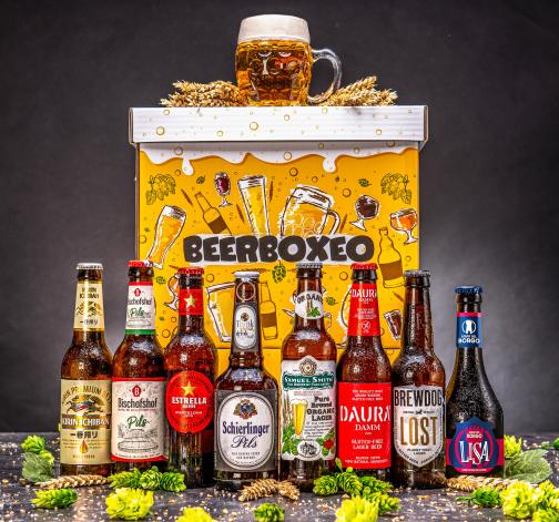 Levně Beerboxeo dárkové balení - Plné prémiových ležáků
