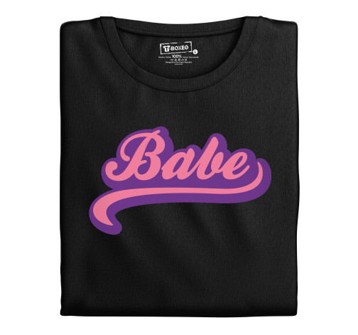 Levně Dámské tričko s potiskem “Babe”