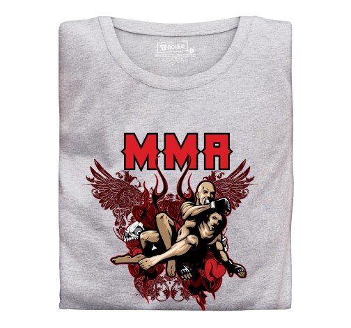 Levně Pánské tričko s potiskem “MMA, škrtící chvat”