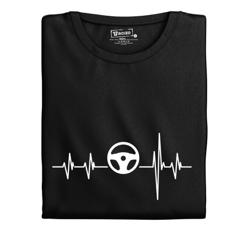 Levně Dámské tričko s potiskem "Srdeční tep Volant"