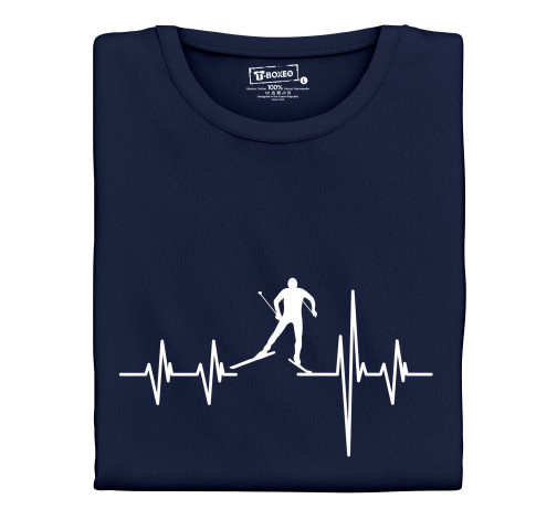 Levně Dámské tričko s potiskem "Srdeční tep Běžky"