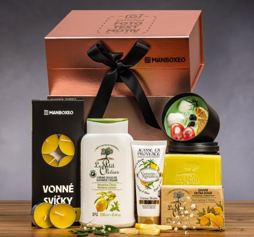 Giftboxeo pro ženu - S luxusní kosmetikou citrusy & verbena
