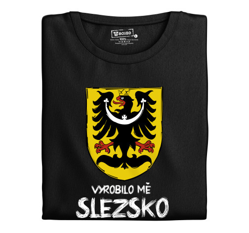 Levně Dámské tričko s potiskem “Vyrobilo mě Slezsko”