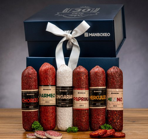 Giftboxeo pro muže - Plné salámů