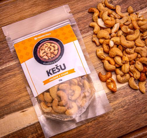 Levně Kešu Pražené & Solené 75g