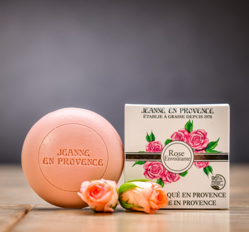Levně Mýdlo s vůní růže Jeanne en Provence 100 g