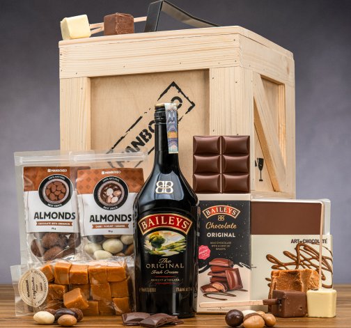 Dárková Bedna pro muže s Baileys (Dárkový koš)