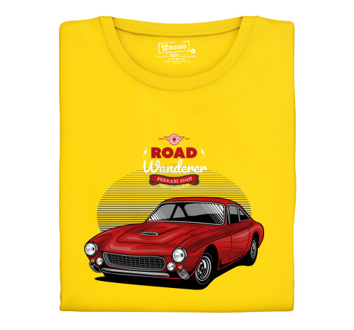 Levně Pánské tričko s potiskem “Road Wanderer"