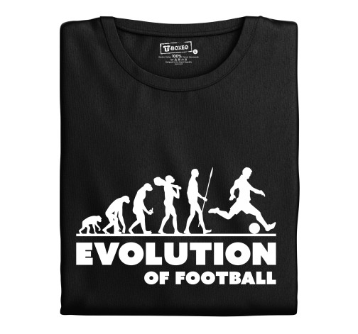 Levně Pánské tričko s potiskem "Evolution of Football"