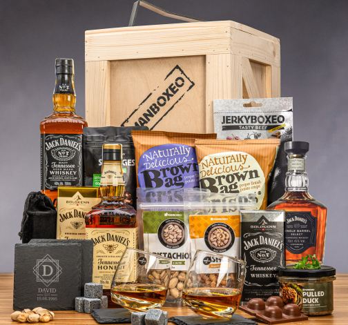 Bedna s Jack Daniel´s (Dárkový koš)
