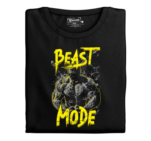 Levně Pánské tričko s potiskem “Beast Mode”