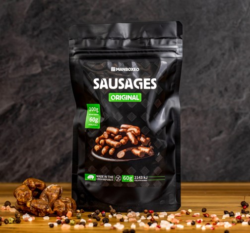 Levně Uzené klobásky dle původní receptury ORIGINAL 60g