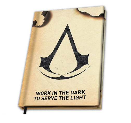 Levně Zápisník A5 se symbolem Assassin’s Creed