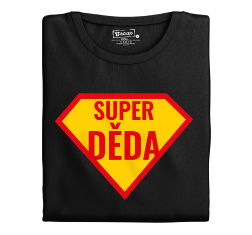 Manboxeo Pánské tričko s potiskem “Super děda”