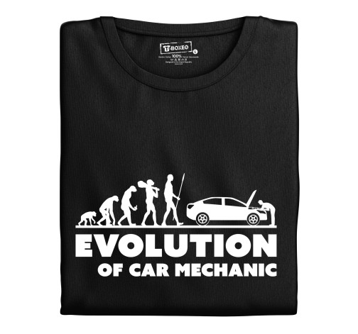 Pánské tričko s potiskem "Evolution of Car Mechanic"