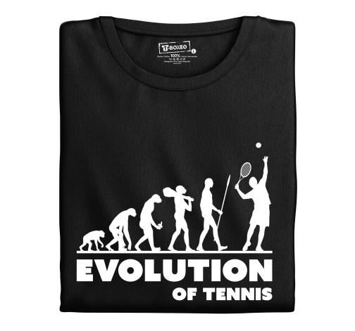Levně Dámské tričko s potiskem "Evolution of Tennis"