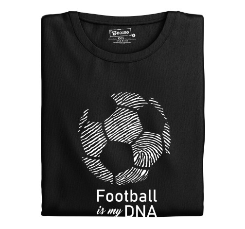 Pánské tričko s potiskem "Football is my DNA"