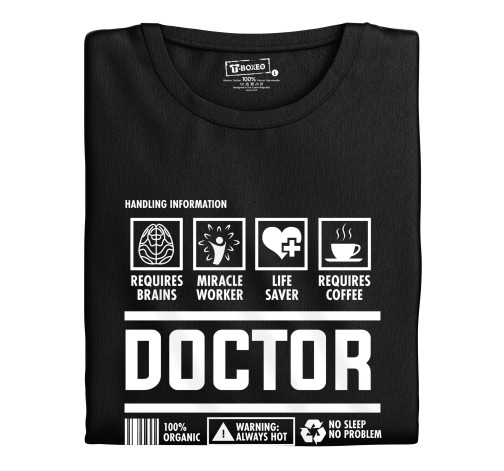 Levně Dámské tričko s potiskem "Doctor"