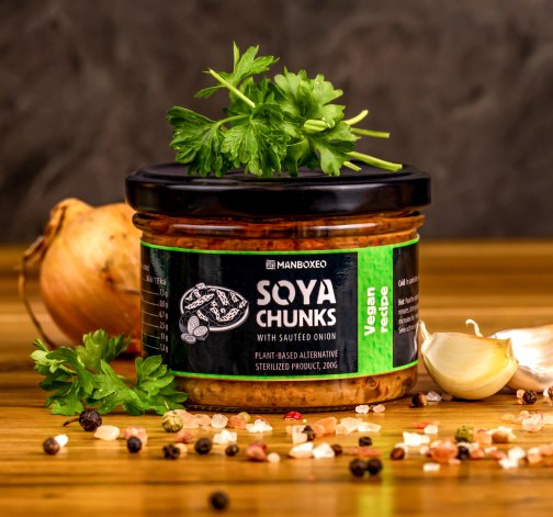 Levně Sojové výpečky s příchutí restovaná cibulka 200g