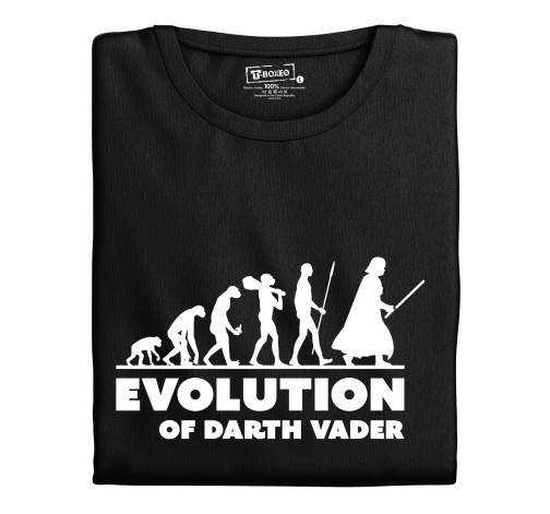Levně Dámské tričko s potiskem "Evolution of Darth Vader"