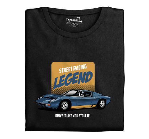 Levně Pánské tričko s potiskem “Street Racing Legend"