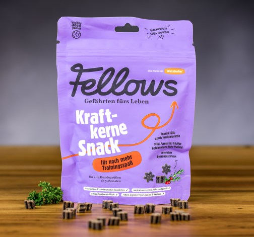 Levně Fellows Hmyzí funkční pamlsky na dodání energie při tréninku Kraftkerne 125 g