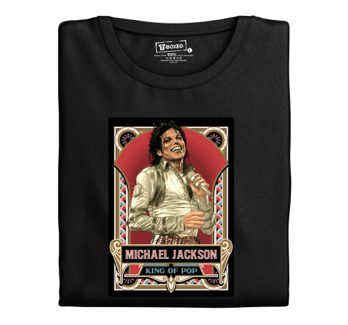 Levně Pánské tričko s potiskem “Michael Jackson”