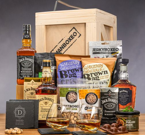Levně Bedna s Jack Daniel´s (Dárkový koš)