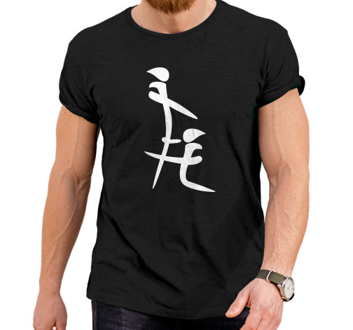 Levně Pánské tričko s potiskem “Sexy čínský znak”
