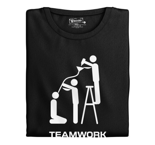 Pánské tričko s potiskem “Teamwork”