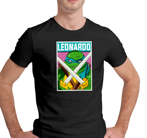 Levně Pánské tričko s potiskem “Leonardo"