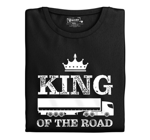 Levně Pánské tričko s potiskem "King Of The Road"