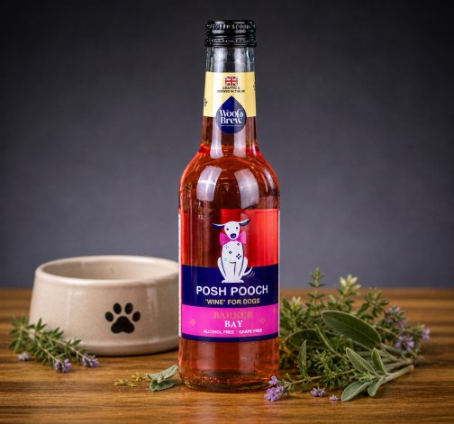 Levně Posh Pooch Barker Bay Víno pro psy 250 ml sklo
